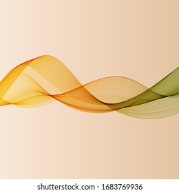 
ONDA AMARILLA EN UNA ABSTRACCIÓN DEL VECTOR DE FONDO DEL PASTEL