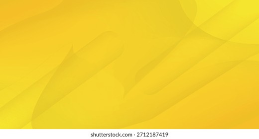 fundo de ondas amarelas. círculo formas composição. formas dinâmicas composição e elementos. design moderno em eps10 