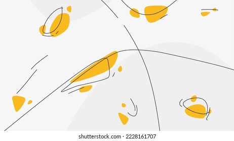 yellow and white abstract background. artistic background. vector background llustration.