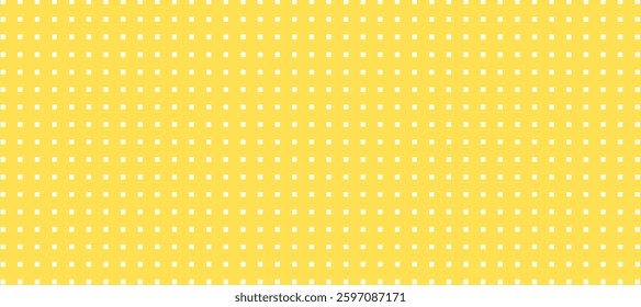 Yellow and white abstract background with squares
