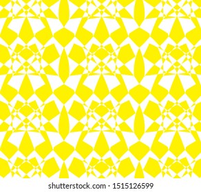 Yellow and white abstract geometric background and wallpaper