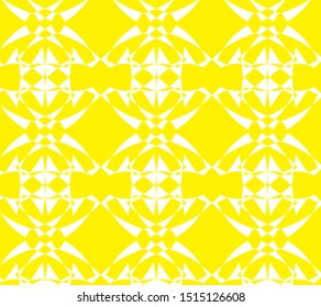 Yellow and white abstract geometric background and wallpaper