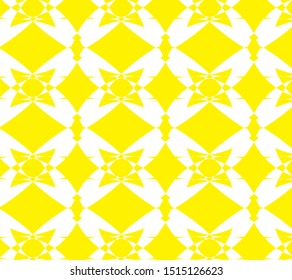 Yellow and white abstract geometric background and wallpaper