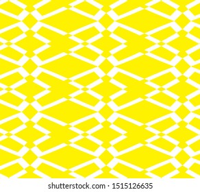 Yellow and white abstract geometric background and wallpaper