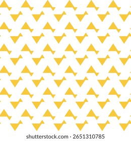 Yellow And White Abstract Triangle Pattern Design Background