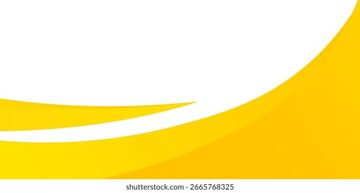 Diseño de fondo de onda Abstractas amarillo y blanco
