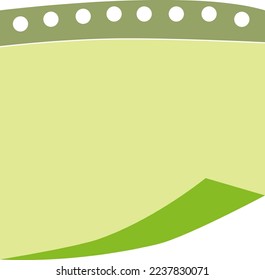 Yellow and white adhesive, sticky, masking, duct tape strips for text are on squared gray background. Vector illustration. Note paper