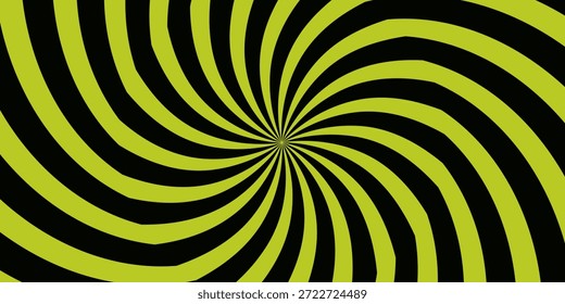 yellow and white background Hypnotic yellow and white spiral pattern