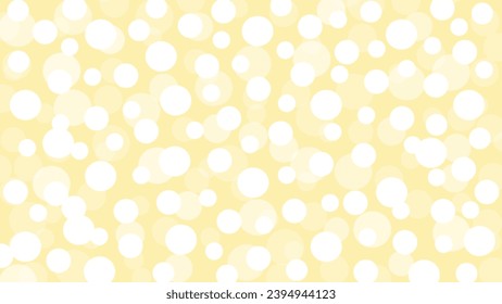 Yellow and white background seamless pattern with dots