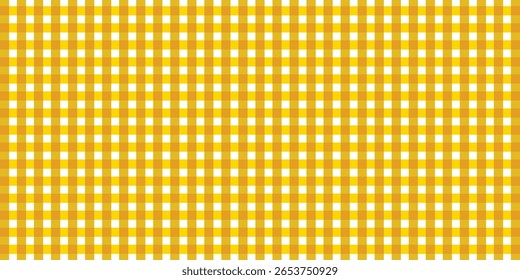 Textura de Anuncio de mantel a cuadros blanco amarillo