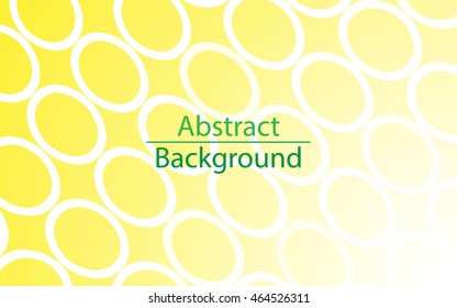 Yellow and white color background abstract art vector