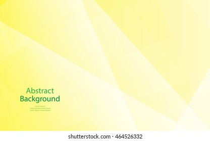 Yellow and white color background abstract art vector