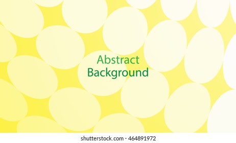 Yellow and white color background abstract art vector