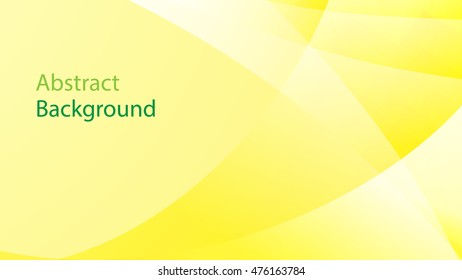 Yellow and white color background abstract art vector