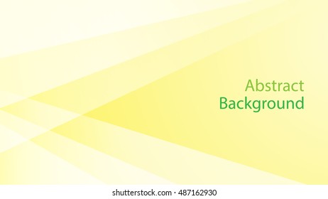 Yellow and white color background abstract art vector