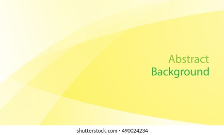 Yellow and white color background abstract art vector
