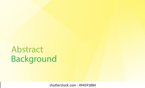 Yellow and white color background abstract art vector 