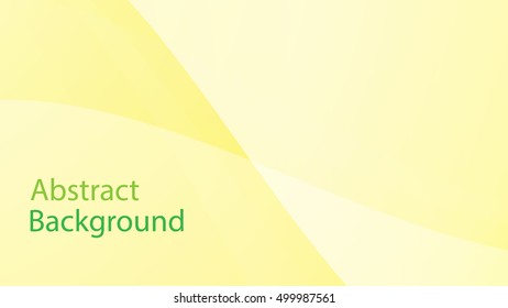 Yellow and white color background abstract art vector