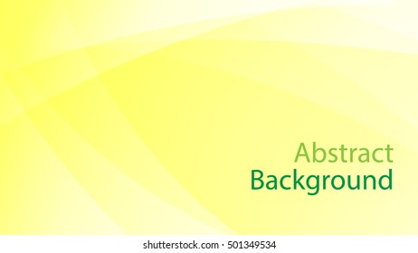Yellow and white color background abstract art vector