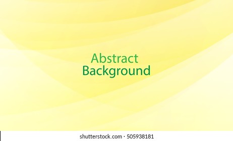 Yellow and white color background abstract art vector 