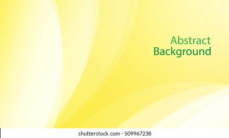 Yellow and white color background abstract art vector