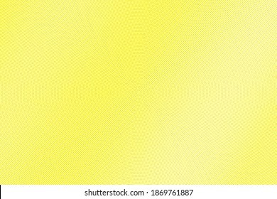 Fondo vector de medio tono de puntos amarillo y blanco