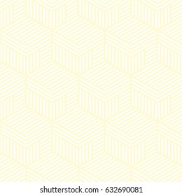 yellow and white geometric pattern abstract vector background. Modern stylish texture.