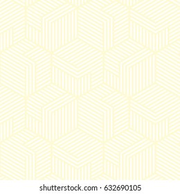 yellow and white geometric pattern abstract vector background. Modern stylish texture.