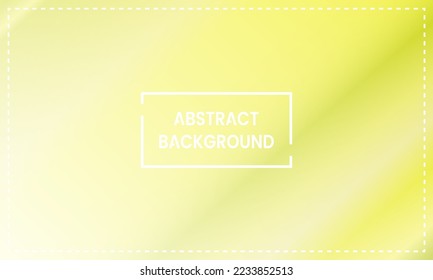 abstrakter gelber und weißer Farbverlauf-Hintergrund mit Rahmen und Diagonalleuchte. geeignet für Homepage, Bildschirmhintergrund, Banner, Kopienraum und Hintergrund