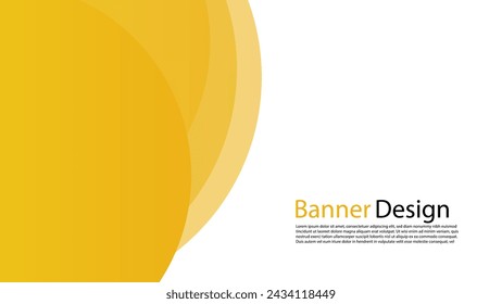 Diseño de fondo abstracto moderno blanco amarillo
