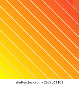 Yellow and white pattern with diagonal lines, vector illustration.