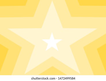 Yellow white star colourful abstract background illustration vector