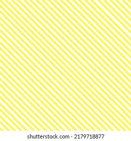Gelbe und weiße Streifen nahtlos Muster diagonale Streifen abstrakter Hintergrund Vektorgrafik