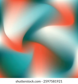 yellow white teal red orange color gradiant illustration. yellow white teal red orange color gradiant background. not focused image of bright yellow white teal red orange color gradation.