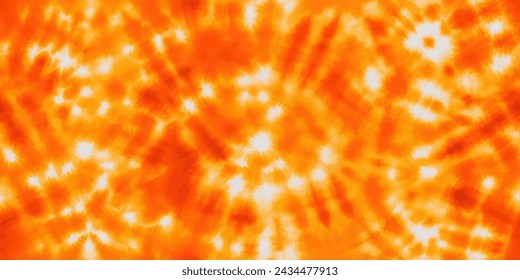 Yellow and white tie dye pattern Ink , colorful tie dye pattern abstract background. Tie Dye two Tone Clouds . Abstract batik brush seamless and repeat pattern design