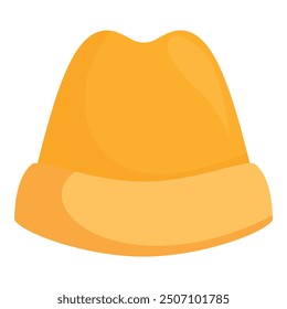 Sombrero amarillo del invierno, perfecto para el Clima frío