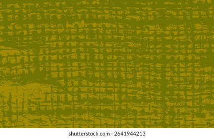 Yellow Woven Texture with Grunge Overlay