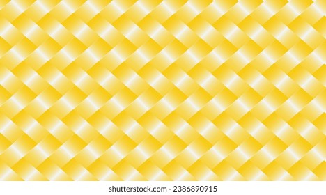 yellow woven texture seamless pattern background