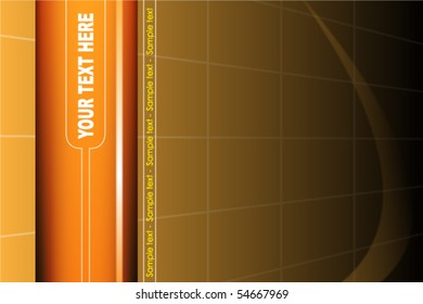 yellow/brown editable background template