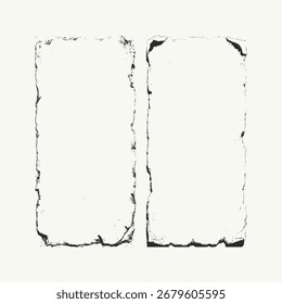 Yellowed old paper grunge vector texture, vintage distressed surface, versatile design element for backgrounds, posters, and creative projects.