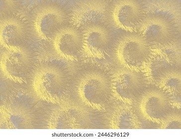 Yellow-golden peaked shapes for textiles or prints. Summer motifs for fashion trends, business concepts, covers, scrapbooking, tiles, interior solutions, posters, fabric products, wallpapers, etc. 