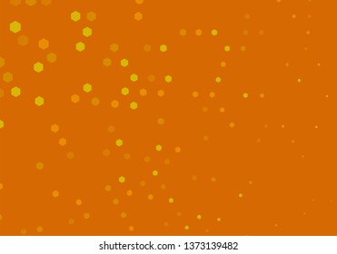 Yellow-green shades vector cover with spots. Shimmering spots of different sizes. Design for business adverts.