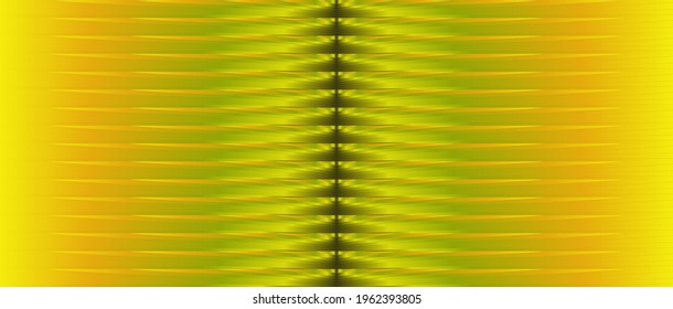 Yellow-green waves on the book spread . For illustrations and textures.