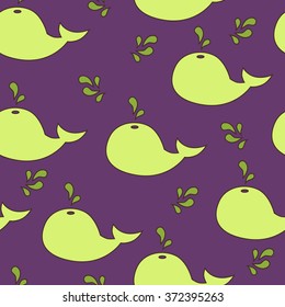 Yellow-green whale
