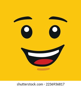 Yellowhead Casual Smiling Happy Lego Face Laughing Laugh