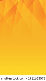 Yellow-orange abstract background of lines - Vector illustration