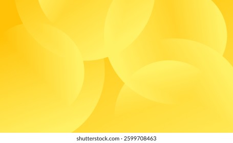 Yellow-orange gradient with a circular design composition, creating a vibrant and modern look. The smooth transitions and geometric shapes make it ideal for branding