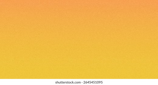 Yellow-orange gray bright noisy gradient background with a grainy texture for poster banner