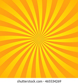 Yelloworange Rays Poster Popular Ray Star Stock Vector (Royalty Free ...