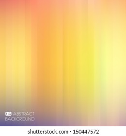 Yellow-Purple Abstract Striped Background. Vector Illustration.
